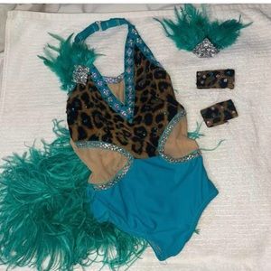 Custom jazz/musical dance costume